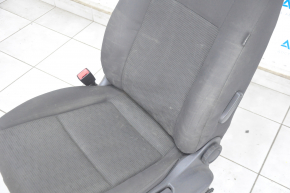 Scaun șofer VW Tiguan 09-17 fără airbag, material textil negru, manual, de curățat chimic