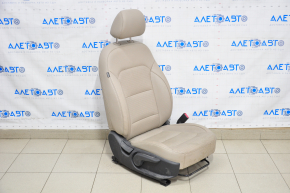 Пассажирское сидение Hyundai Elantra AD 17-18 с airbag, кожа беж, под химчистку