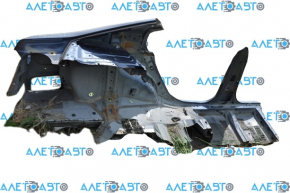 Aripa spate stânga Subaru Legacy 15-19, gri, cu stâlp central, lovitura, abatere