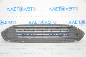 Решетка радиатора grill в сборе с обрамлением Ford Fusion mk5 13-16 с хромом, песок, слом креп