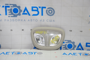 Plafonul de iluminare central pentru Jeep Cherokee KL 14-18 gri.