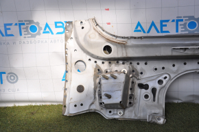 Panoul din spate al Toyota Highlander 14-19 alb, zdrobit.