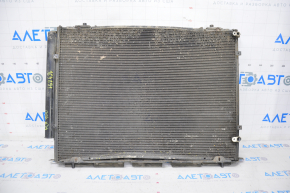 Radiatorul condensatorului de aer condiționat pentru Lexus RX400h 06-09 cu suporturi, zdrobit.