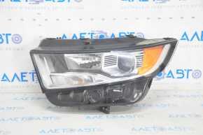 Far stânga față goală Ford Edge 15-18 pre-restilizare, halogen, nisip