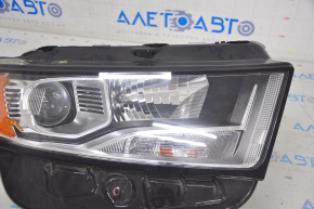 Far dreapta față goală Ford Edge 15-18 pre-restilizare, halogen, nisip