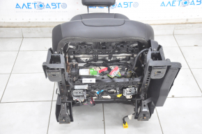 Scaun șofer Ford Edge 15- fără airbag, piele neagră, electric, încălzire, uzat, motoarele de reglare a scaunului nu funcționează.