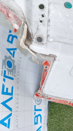 Panoul din spate al modelului Tesla Model X 16-21, format din 2 piese, alb