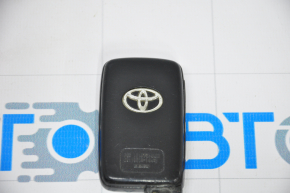 Cheie inteligentă Toyota Camry v40 10-11 4 butoane, neagră, cromată utilă