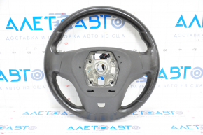 Руль голый Chevrolet Volt 11-15 кожа, черный, без кнопок, потерт