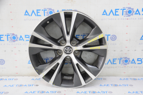 Roată de 18 inch pentru Toyota Highlander 14-19, tip 1, culoare grafit, cu jantă ușoară.