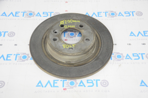 Placă de frână spate stânga Chevrolet Volt 11-15 290/12mm