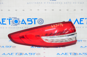 Lampa exterioară aripă stângă Ford Fusion mk5 17-20 cromată umflată