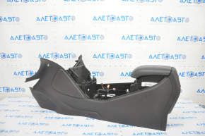 Consola centrală cu cotieră pentru Ford C-max MK2 13-18, piele neagră, zgârieturi.