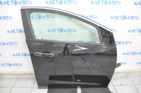 Ușă asamblată față dreapta Chevrolet Volt 16- keyless, negru GB8, lovită, îndoită