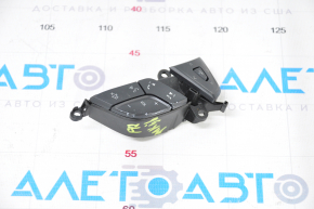 Butonul de control de pe volanul dreapta Ford Fusion mk5 13-20 sunt uzate.