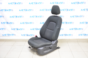 Scaunul șoferului Mazda CX-5 17- fără airbag, material textil negru, manual, necesită curățare chimică.