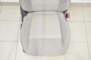 Scaun pasager Ford Ecosport 18-22, gri, textil, manual, fără airbag, pentru curățare chimică