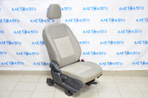 Scaun pasager Ford Ecosport 18-22, gri, textil, manual, fără airbag, pentru curățare chimică