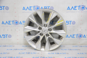 Roată de 17 inch pentru Lexus ES300h 13-15, cu jantă curbă.