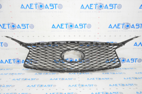 Решетка радиатора grill Infiniti QX30 17-18 хром, песок