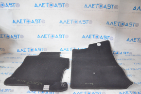 Set de covorașe pentru interiorul mașinii Honda Accord 13-17, material textil, culoare neagră.