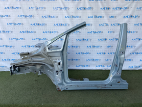 Panoul frontal stânga Ford C-max MK2 13-18 albastru, cu stâlp central.