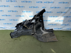 Partea din față dreapta a Ford Fusion mk5 13-20 cu suport negru, cleme