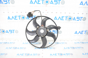 Ventilatorul de răcire stânga VW Passat b8 16-19 USA este mare, ronțăie rulmentul.