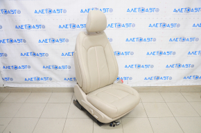 Пассажирское сидение Lincoln MKZ 13-16 с airbag, электро, подогрев, вентиляция, кожа беж