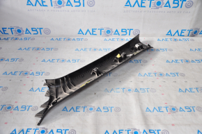 Capacul suportului frontal dreapta superioara Honda Accord 13-17 negru, zgarieturi