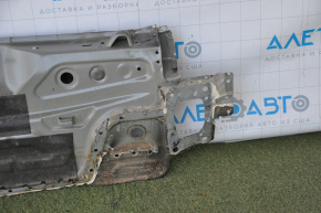 Задняя панель VW Passat b8 16-19 2 части, черная