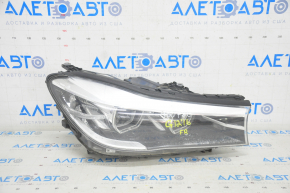 Far dreapta față goală BMW 7 G11 G12 16-19 LED, adaptiv, încălzit, nisip, crom util