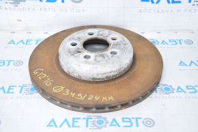 Placă de frână spate dreapta BMW 7 G11 G12 16-22 345/24mm