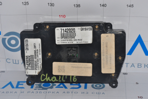 Controlul climatizării Dodge Challenger 15-19, defectul butonului de control