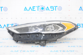 Фара передняя левая в сборе Ford Fusion mk5 17-20 LED, с DRL, песок