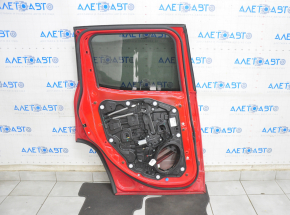 Дверь в сборе задняя левая Jeep Renegade 15-23 красный 686, тычки, примята