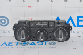 Controlul climatizării VW Jetta 11-18 SUA crom cu încălzire