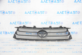 Решетка радиатора grill Toyota Highlander 08-10 hybrid, с эмблемой, песок