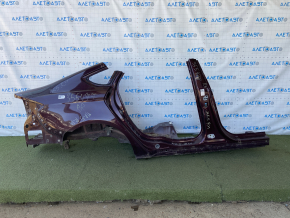 Aripa spate dreapta Ford Fusion mk5 13-20, de culoare bordo, cu stâlp central, tija