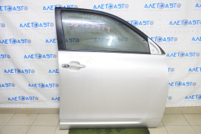 Ușă asamblată față dreapta Toyota Highlander 08-13 keyless, argintiu 1F7, cu mâner obișnuit