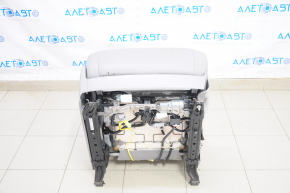 Пассажирское сидение Toyota Highlander 08-10 с airbag, кожа, серое, электро