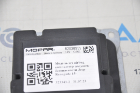 Модуль srs airbag компьютер подушек безопасности Jeep Renegade 15-18