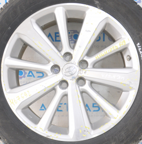 Roată de 19 inch x 7,5J ET35 5*114,3 pentru Toyota Highlander 08-13 fără cauciuc, cu senzor de presiune, jantă.