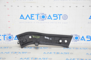 Capacul arcului stâng BMW X3 F25 11-17 spate, negru, zgârietură, prindere ruptă