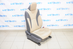 Scaun de pasager Toyota Prius 50 16- fără airbag, manual, tapițerie bej