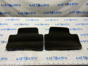 Set de covorașe Cadillac ATS 13 - material textil negru, cusătură