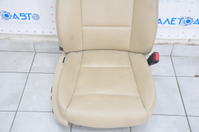 Scaun pasager BMW X3 F25 11-17 cu AIRBAG, piele bej, electric, incalzit.