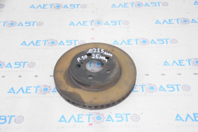 Placă de frână față dreapta Toyota Prius 50 16- 255/25mm