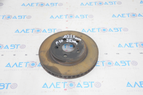 Placă de frână față stânga Toyota Prius 50 16- 255/25mm