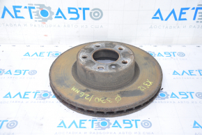 Placă de frână față stânga BMW X3 F25 11-17 330/26mm, ruginită